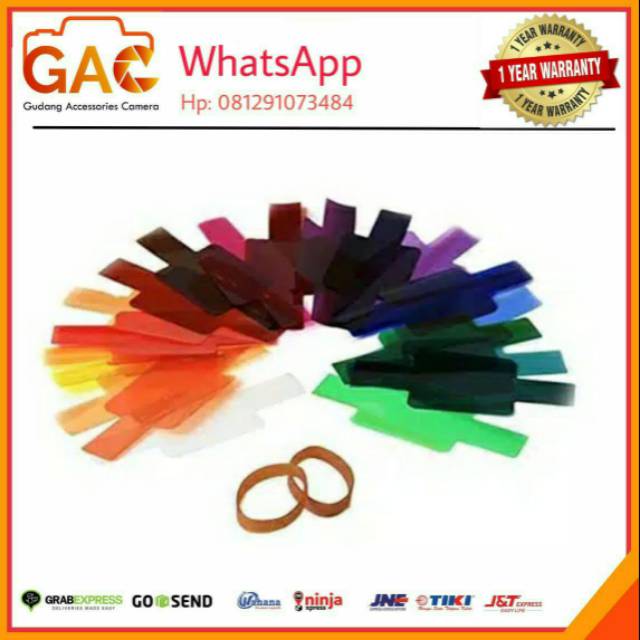 Filter color gel 20pcs warna viltrox