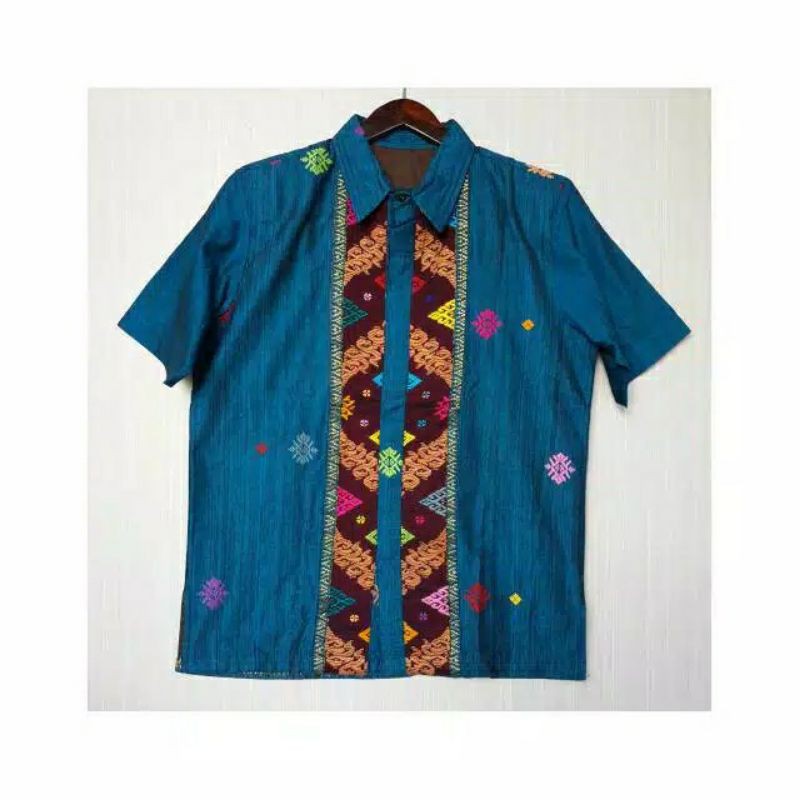 Kemeja Pria Tenun Songket Bali Limited Edition