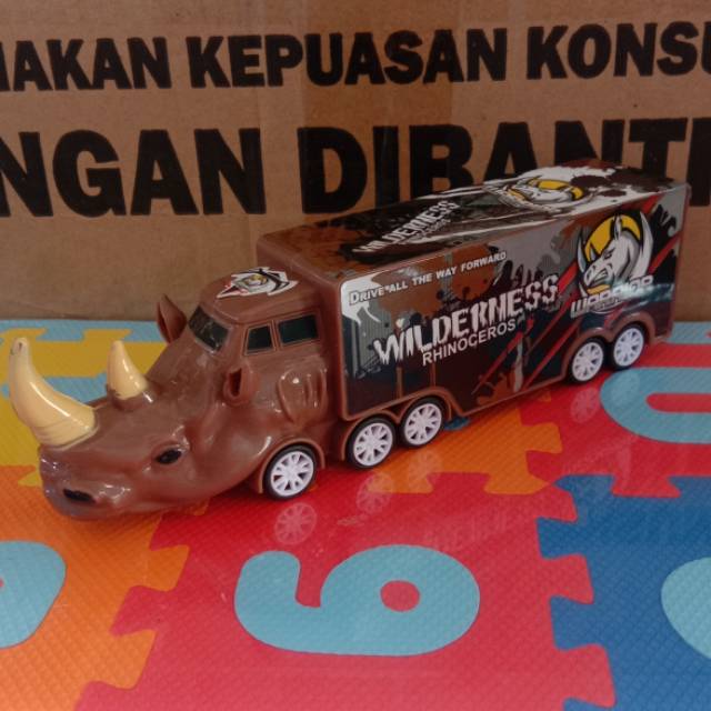 1288A mainan mobil badak superr bagus tanpa baterai