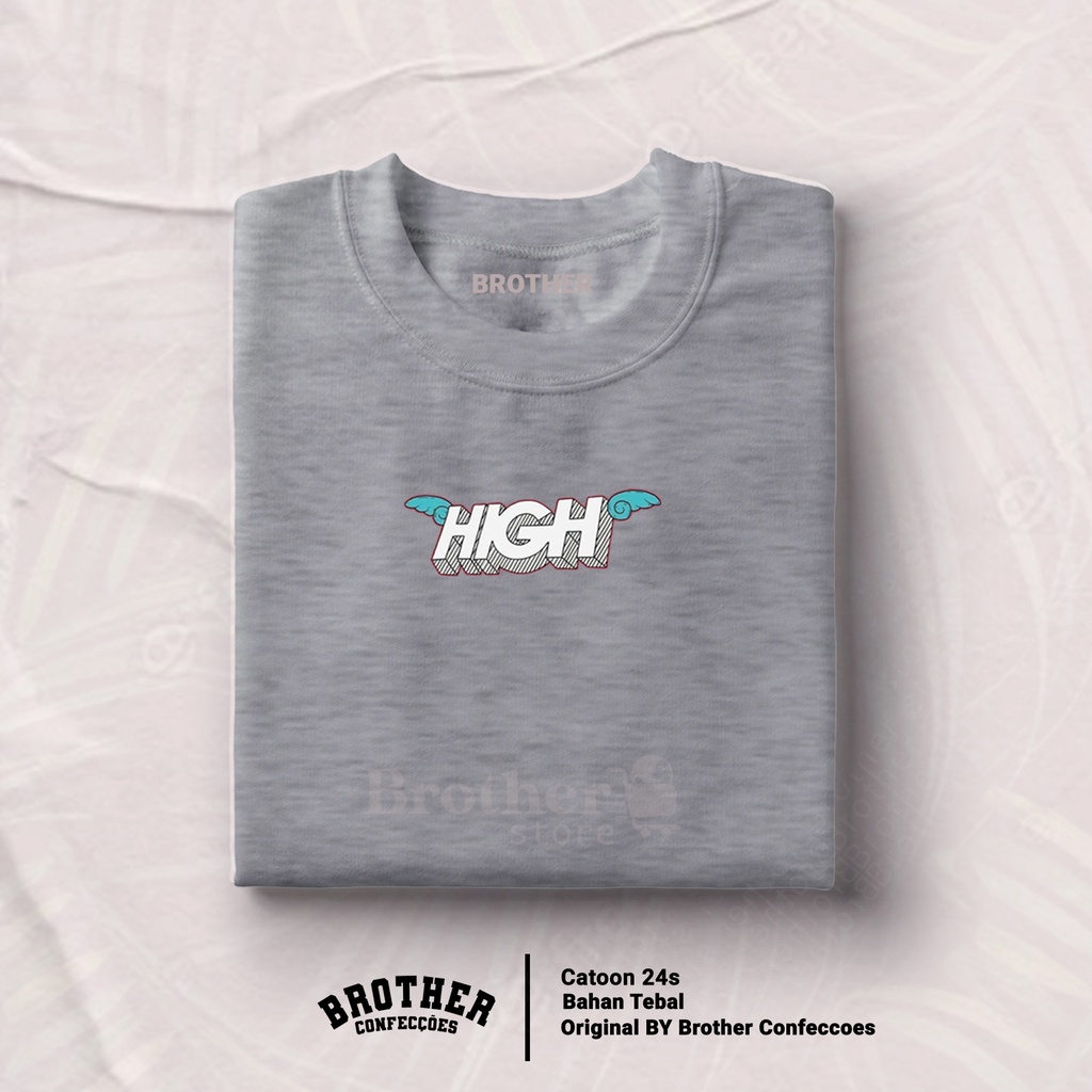 Brother Store Kaos Distro Pria - KAOS COWOK - Kaos Kata Kata - HIGH Premium