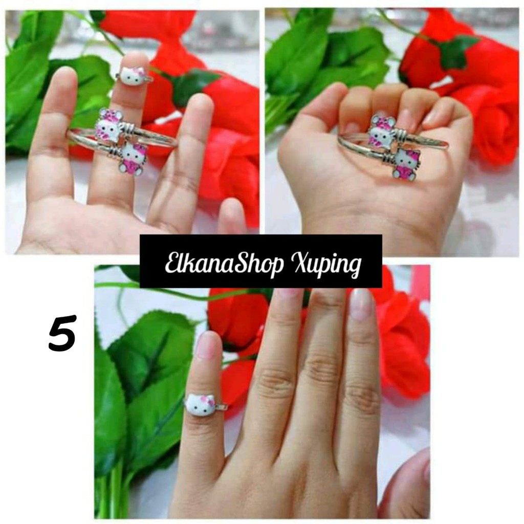 Gelang Anak benggel Free Cincin Xuping / elkanashop