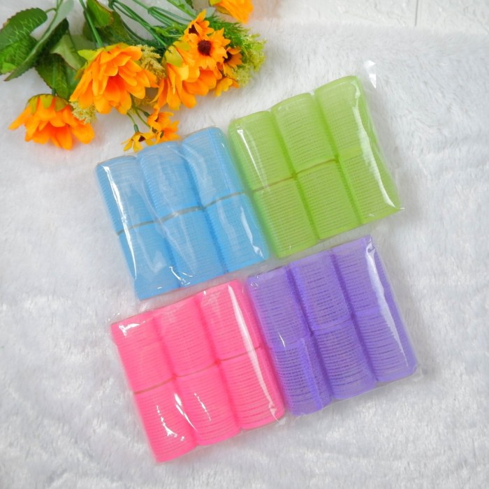 ROLL Rambut BESAR- Hair Roller- Roll Rambut Tempel