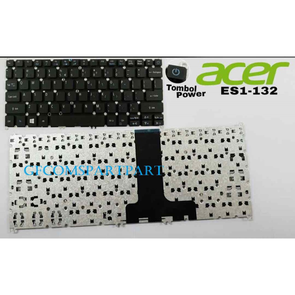 Keyboard Acer Keyboard Acer ES11 ES1-132 Black power on off