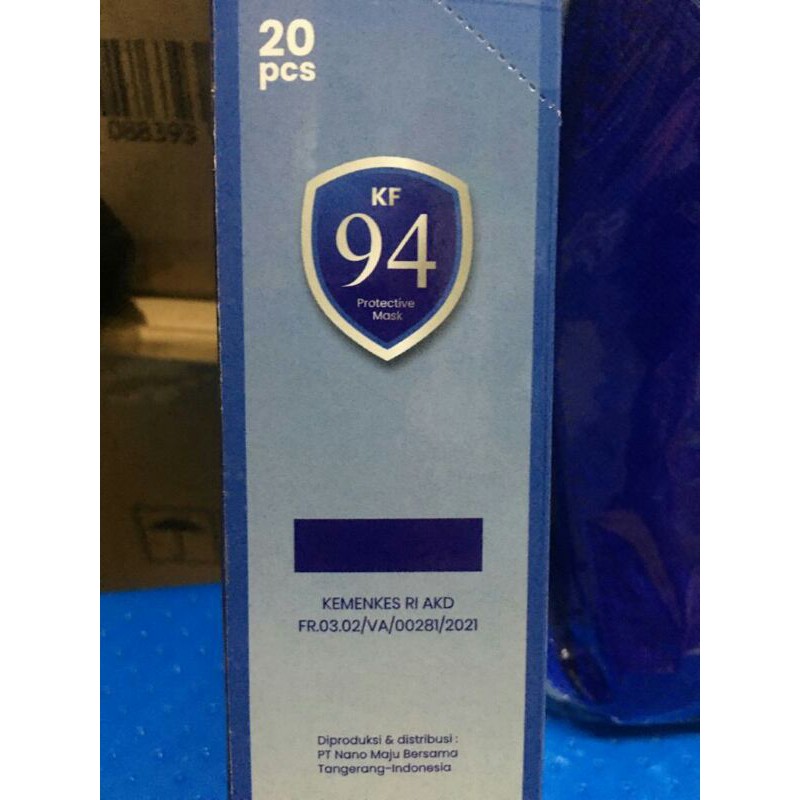 Masker KF94 Oxygen 4 ply KEMENKES