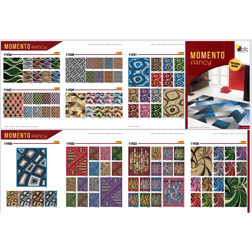 KARPET MOMENTO UKURAN 115 X 155 CM