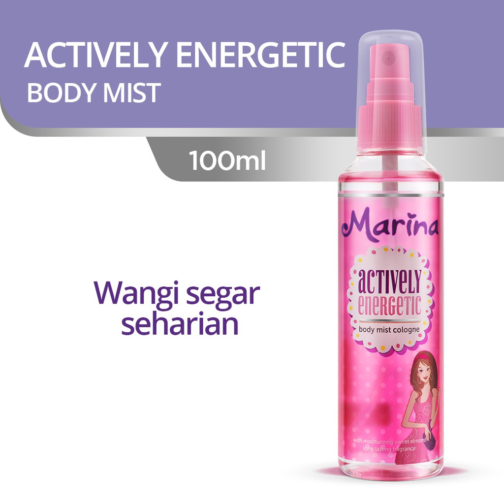 Marina Steps2Shine Set Perawatan Tubuh - Pink