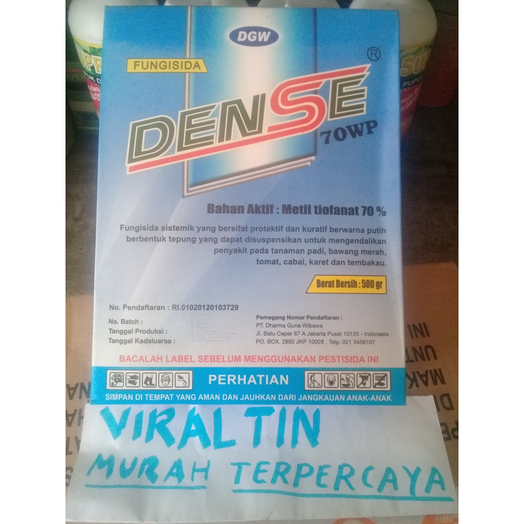 dense 500 gr fungisida tanaman.