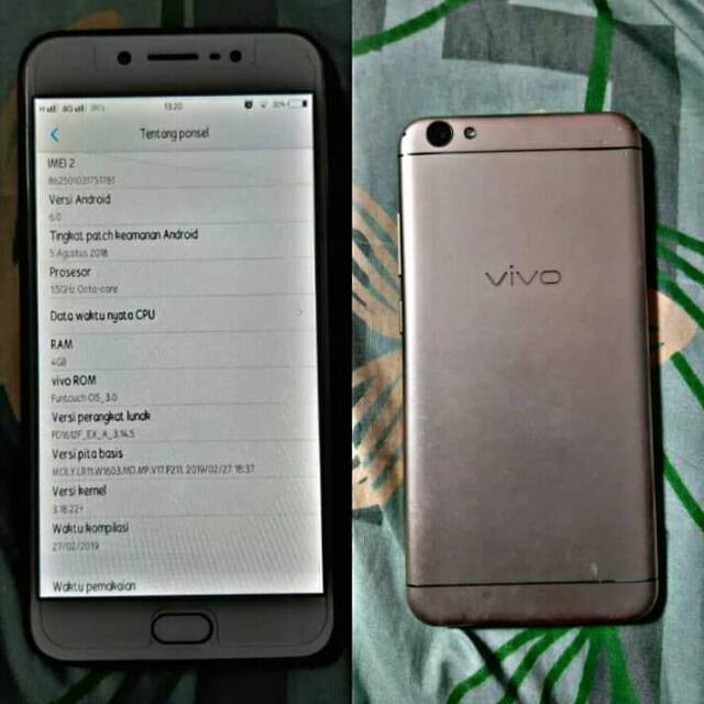 Vivo V5 4 32 Second Shopee Indonesia