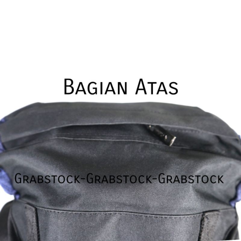 Grabstock Carrier Plus Raincover 65L Tas Hiking Camping Kualitas Premium