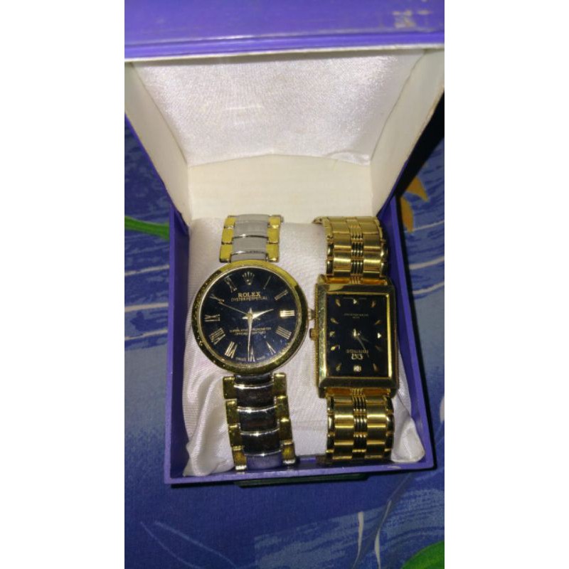 jam tangan rolex couple original