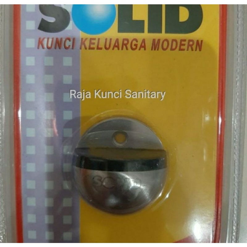 Door Stopper Keong Solid STP 014/Ganjalan Pintu/Door Stop Solid SN