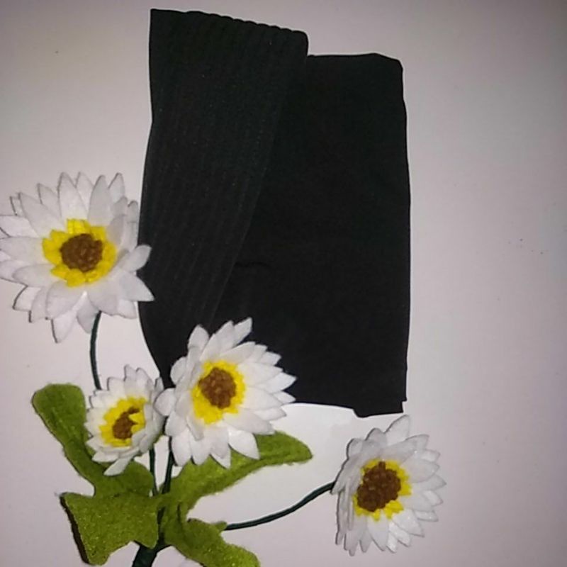 JILBAB SPORT / HIJAB SPORT PENDEK / BERGO MINI OLAHRAGA-Hitam