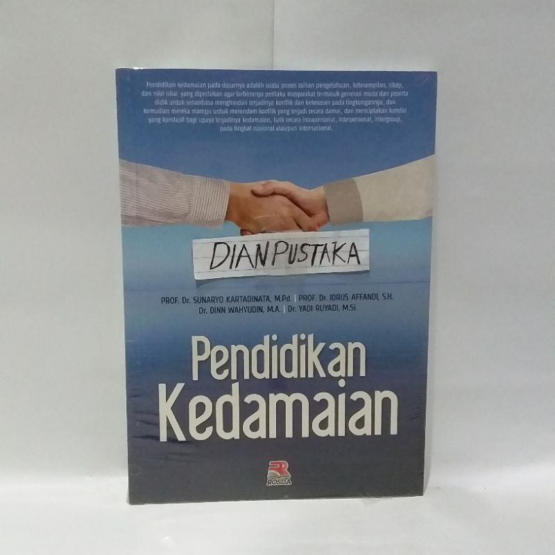(ORIGINAL) BUKU PENDIDIKAN KEDAMAIAN PROF DR. SUNARYO KARTADINATA