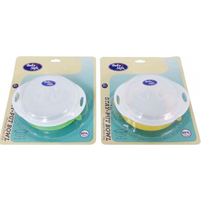 Babysafe Stay Put Bowl/Tempat makan bayi BS353