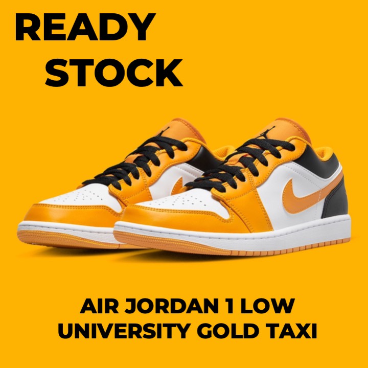 Nike Air Jordan 1 Low University Gold Taxi