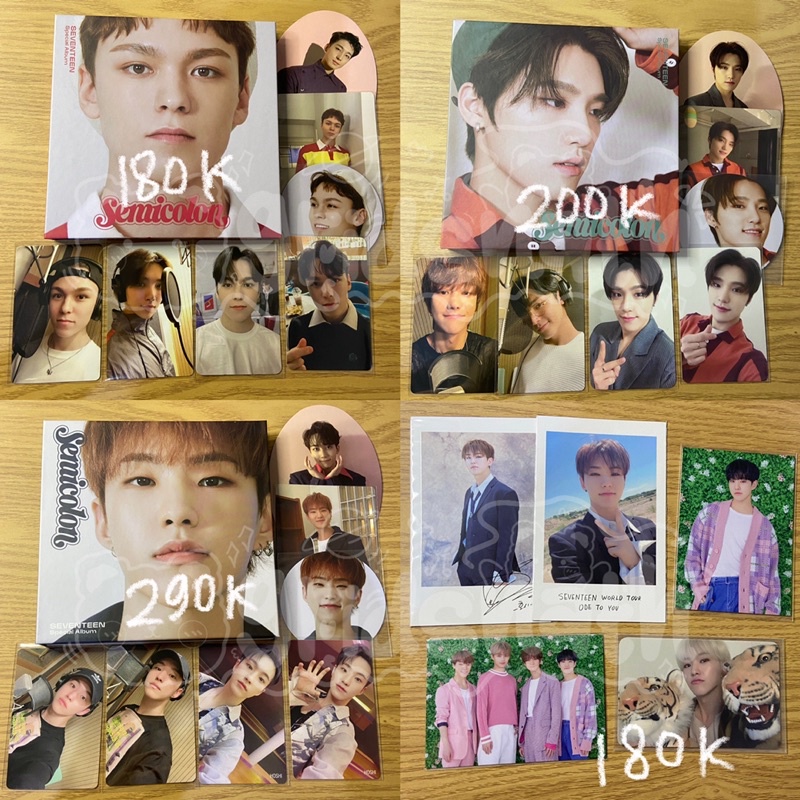 seventeen semicolon album full set hoshi dino vernon benefit yes24 warteg beatroad soundwave hmv hor