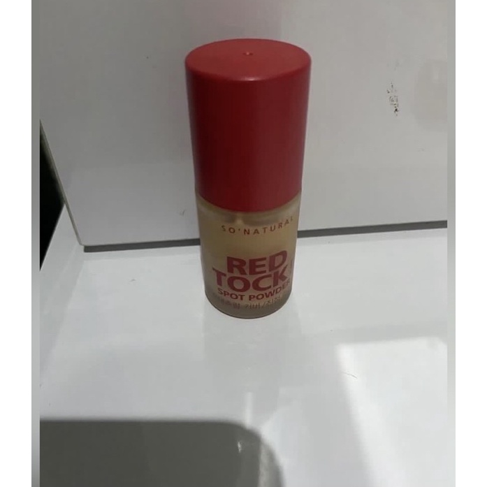 so natural red tock spot powder