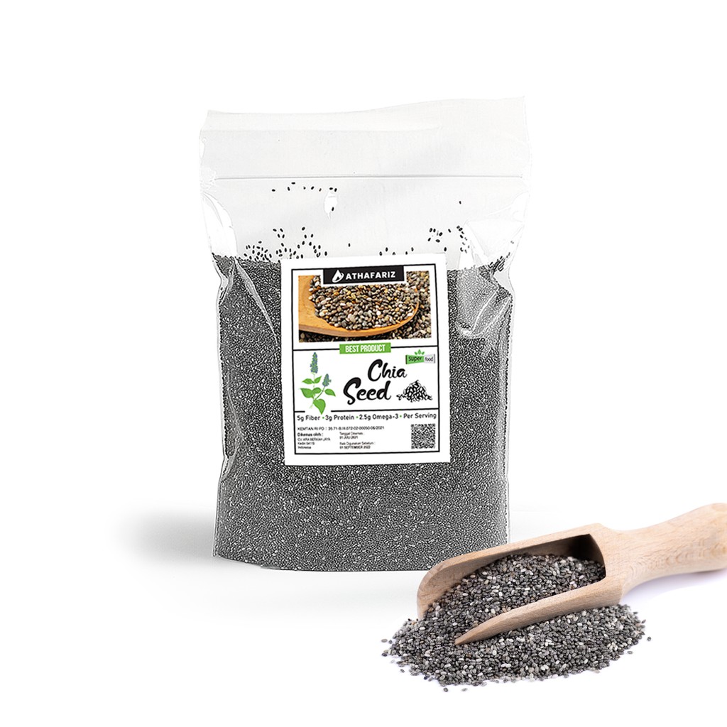 

Biji Chia Seed Organik Athafariz 500gr Organic Chiaseed