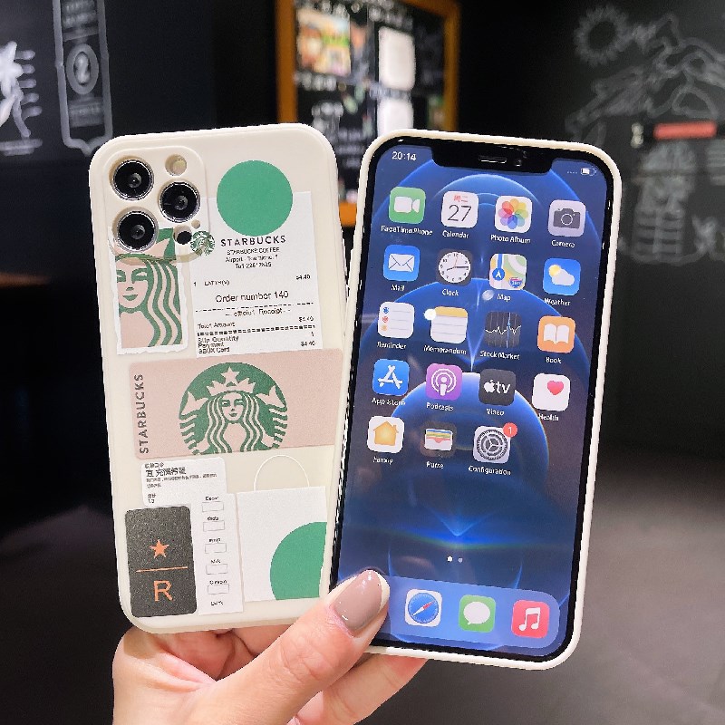 Case OPPO A15 A54 A5S A3S A16 A95 A7 A5 A9 A31 A53 2020 A12 A1K A55 A36 A76 A96 Reno 5 4 5F 4F A74 A15S A52 A11K A92 A35 A11 A93 A32 A72 A94 A53S F17 PRO A16S A12S A12E A33 Y20 Y12 5 5i C3 C25 C12 A12 Trend Soft Case Bahan Tpu Motif Starbucks-8