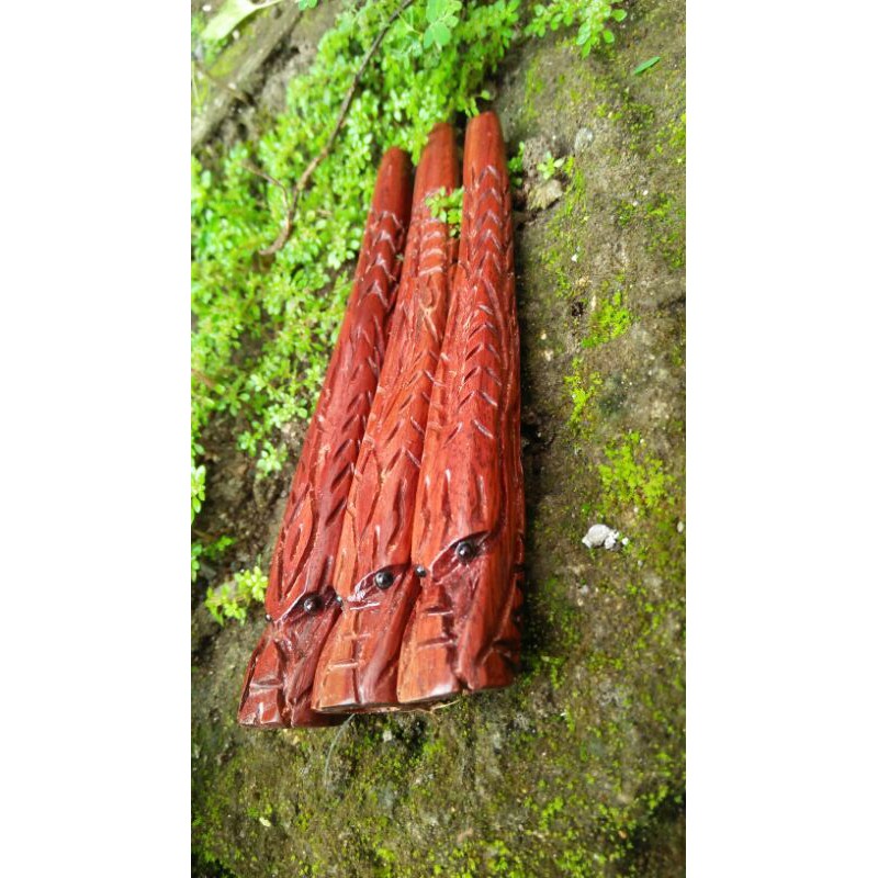 once pipa rokok kayu raja ukir