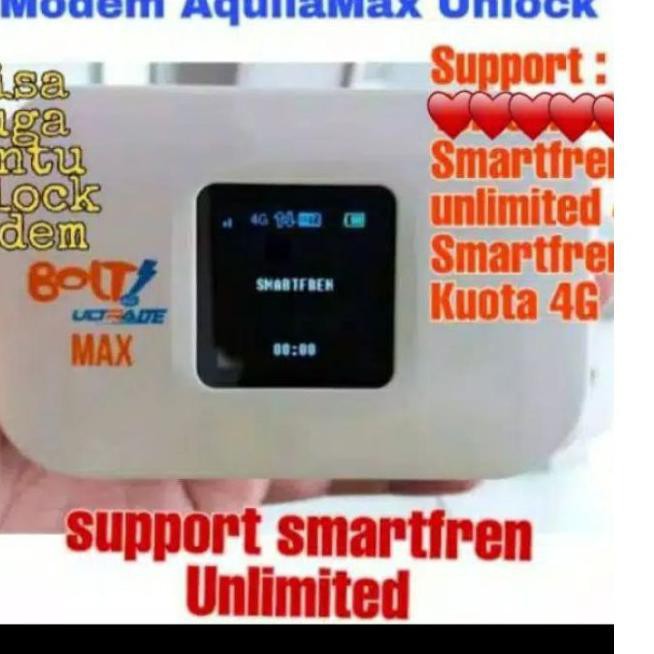 ۝ Mifi Modem Wifi Bolt UNLOCK Bolt Aquila Max 4G ✱