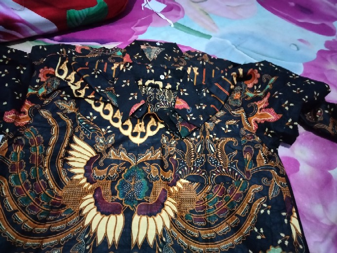 Batik Couple Keluarga Sania Ruffle Ori Ndoro Jowi Kupu Kuning Terbaru Terlaris