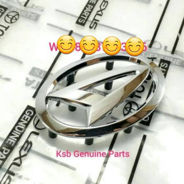 Emblem Logo Stir Daihatsu Xenia Ayla Sigra Terios Sirion Luxio G Max