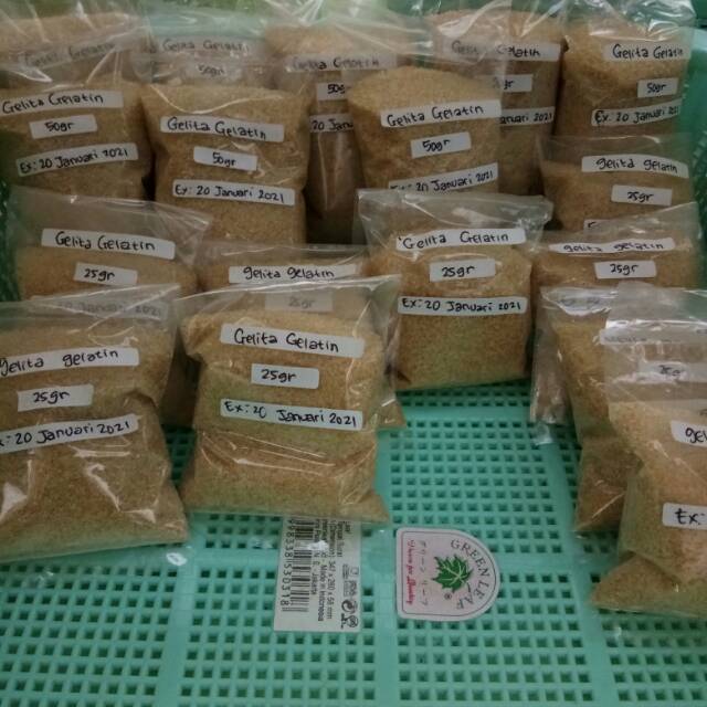 

Gelatin bubuk Dels 25gr