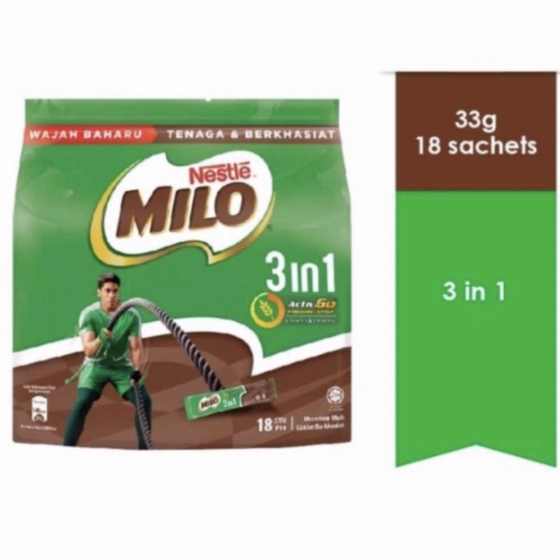 

Ready Stock - Milo Malaysia 3 in 1