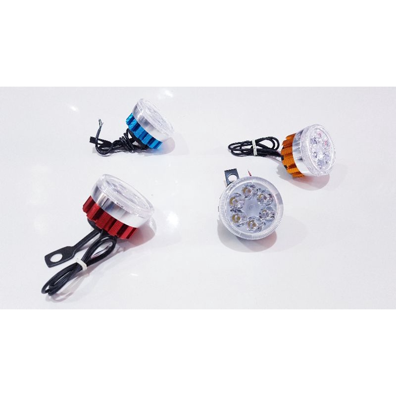 LAMPU SPION MOTOR LED/LAMPU LED DEPAN UTAMA/LAMPU TEMBAK OUT DOR WATERPROOF VARIASI AKSESORIS MOTOR