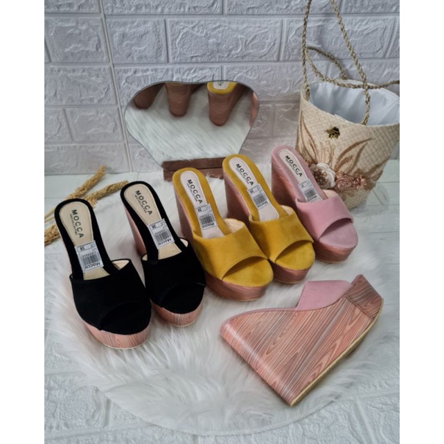 ABBUSHOES Ss 17 Sandal Wedges Wanita (Terbaru)