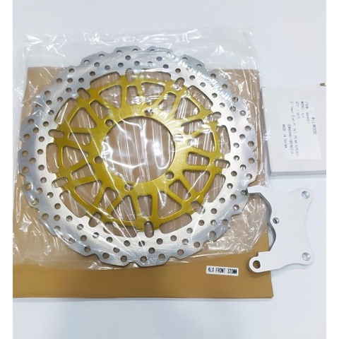 PIRINGAN CAKRAM KLX 320MM FRONT + BREKET/PIRINGAN CAKRAM KLX 320MM DEPAN + BREKET/PIRINGAN CAKRAM KL