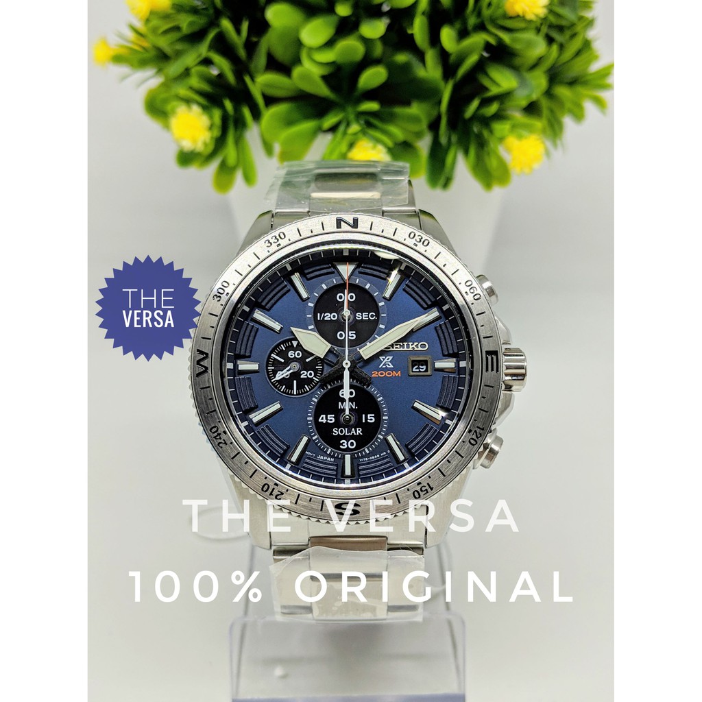 Jual Seiko SSC703P1 SSC703 Prospex Land Chronograph Solar Jam Pria Rantai  Indonesia|Shopee Indonesia