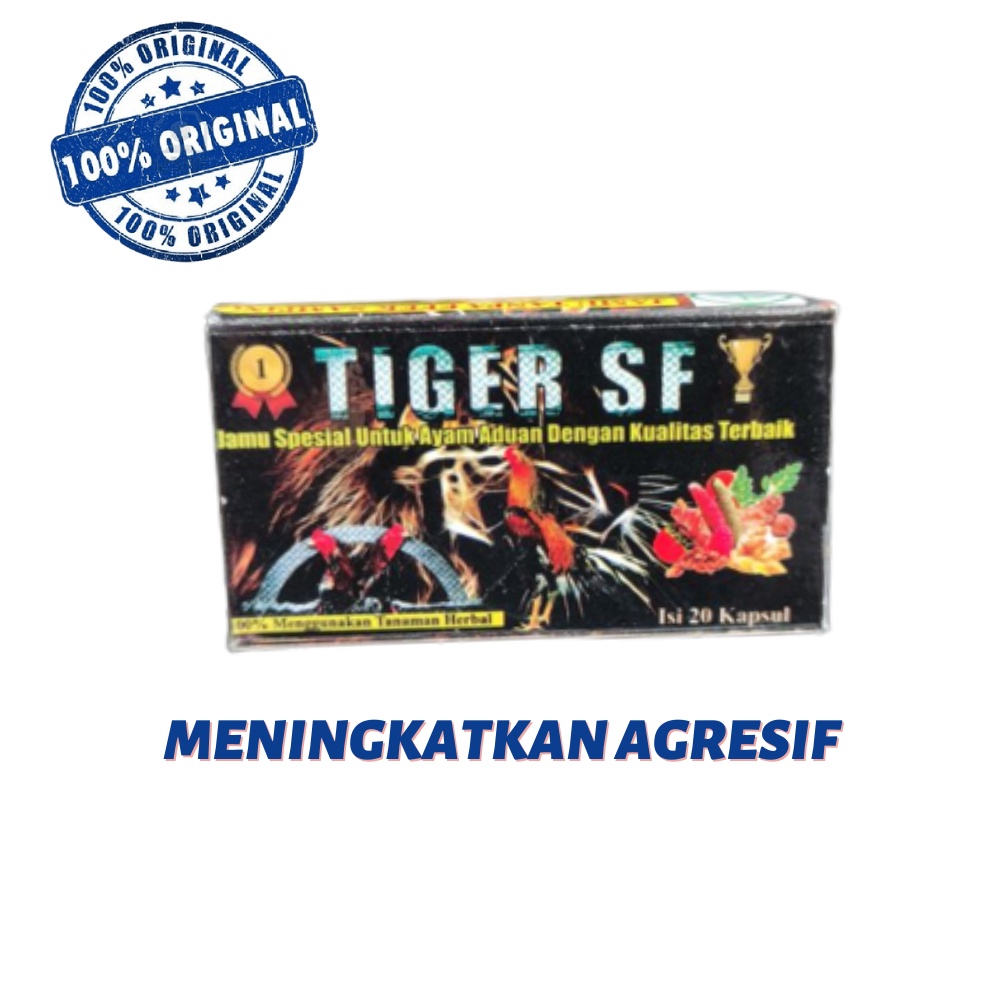 TIGER SF - merah membara dan agresif tinggi