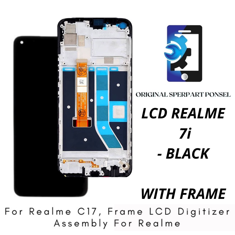 LCD + FRAME REALME 7i KUALITAS ORIGINAL