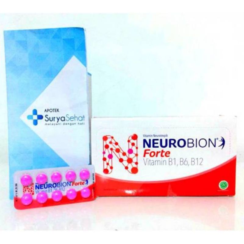 Neurobion Forte 10 tablet - Neurobion pink