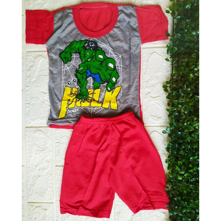 Setelan Baby PDK /0-12Bulan /Murah Berkualitas /Real Picture / Hulk