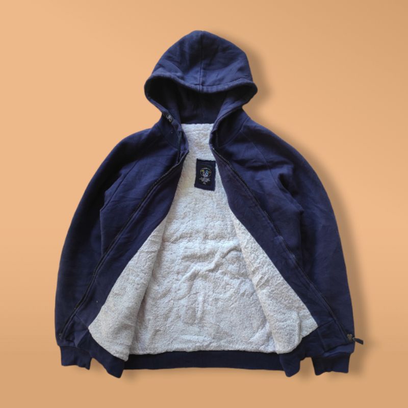 Jaket Hoodie Sherpa Mr.Bob