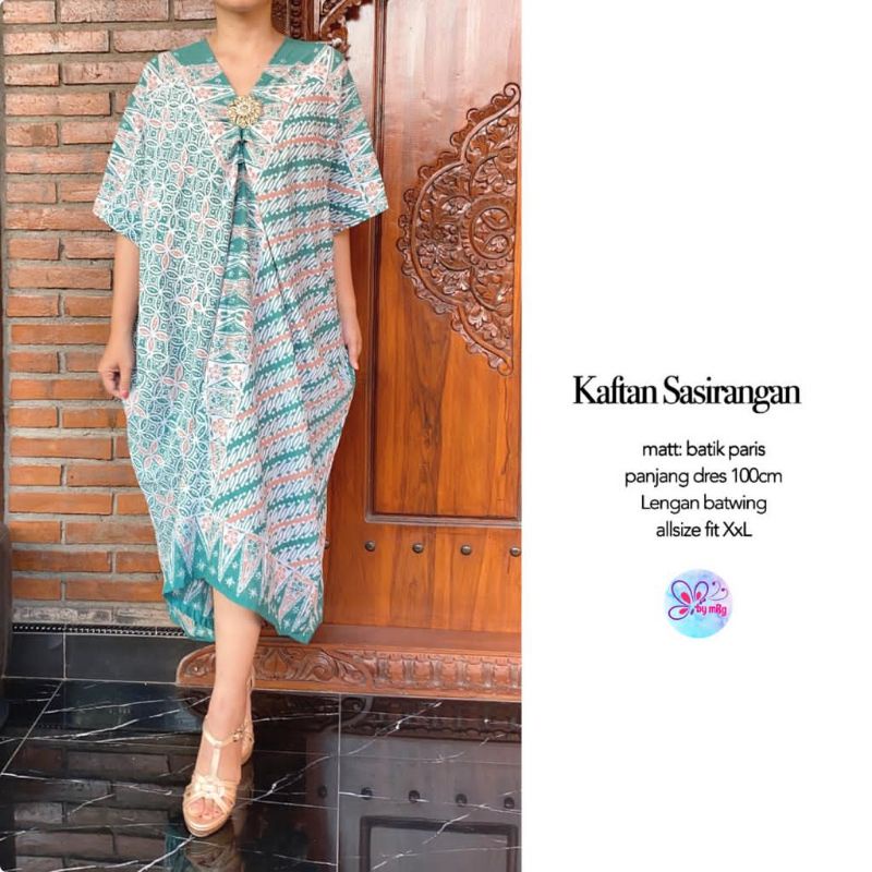 Tunik Kaftan #11/ Kaftan Batik Sasirangan Paris