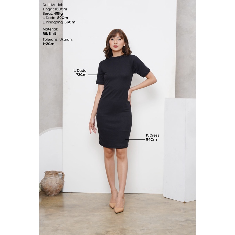 Bodycon Dress Rachel Casual Wanita