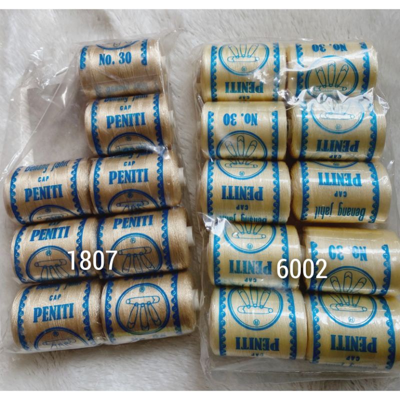 Benang jahit nilon peniti No 30 (1roll)