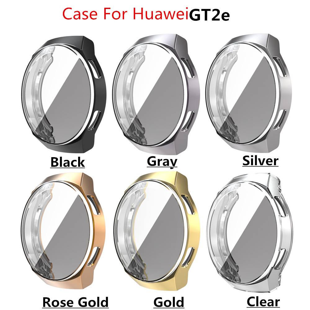 Case Pelindung Layar Bahan Tpu Lapis Lembut Untuk Huawei Watch Gt 2e