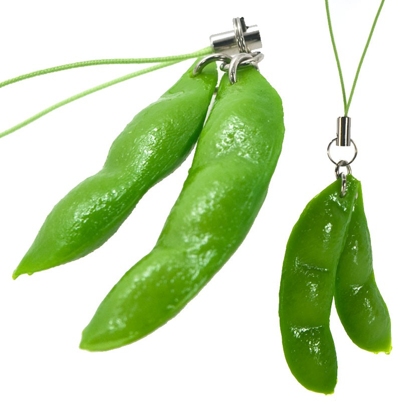 Gantungan HP Replika Makanan Jepang - Edamame