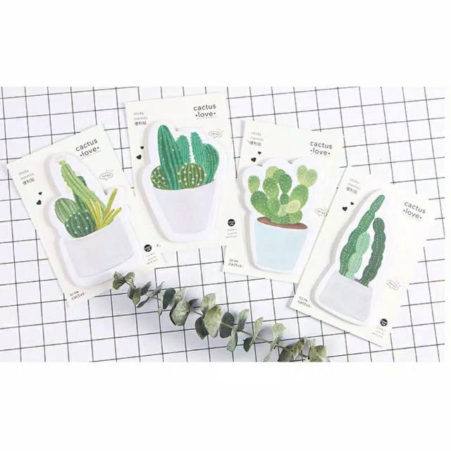 

Cactus Memo/Sticky Notes