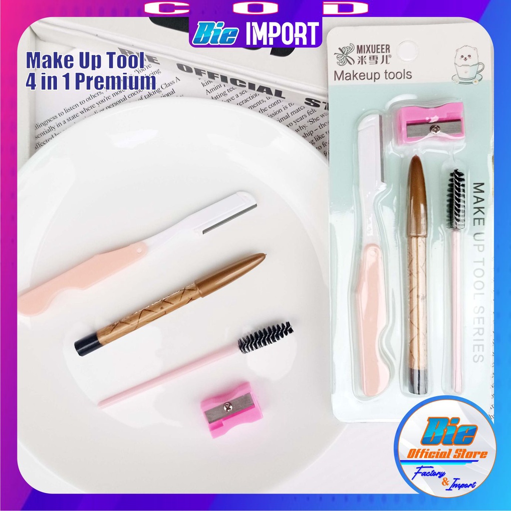 Make Up Beauty Tool Set 5 Pcs Korean Style Impor Best Seller