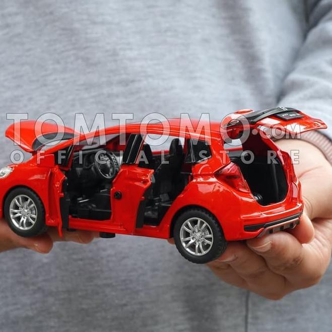 ✷← BARU Honda Jazz Fit Tomtomo Mobil Mobilan Diecast Besi Miniatur newarrival
