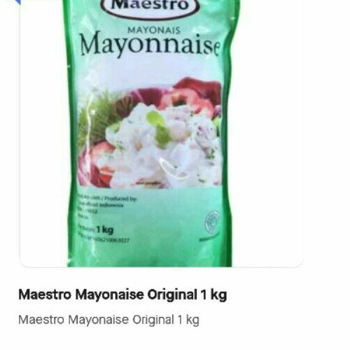 

Mayonnaise Maestro Original 1kg