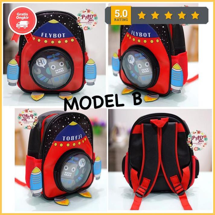 Tas Ransel Anak Sd / Tas Ransel Sd Karakter Astronot / Tas Sekolah Sd Jntna8900