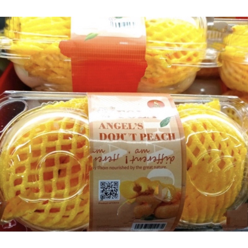 

Peach Donut yellow 3 pcs segar