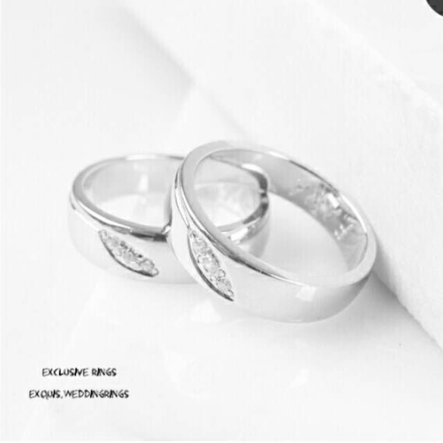 Cincin kawin perak, cincin couple perak, cincin tunangan perak, cincin pernikahan perak